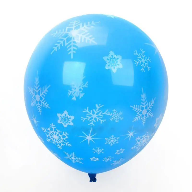 12pcs/lot 2020 Christmas Balloon Frozen Snowflake Latex Birthday Wedding party Decoration Supplies Baby Shower Kids toys | Дом и сад