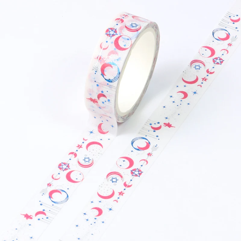 1 шт. лента из фольги в форме сердца васи японская бумага 5 см * м Kawaii инструменты