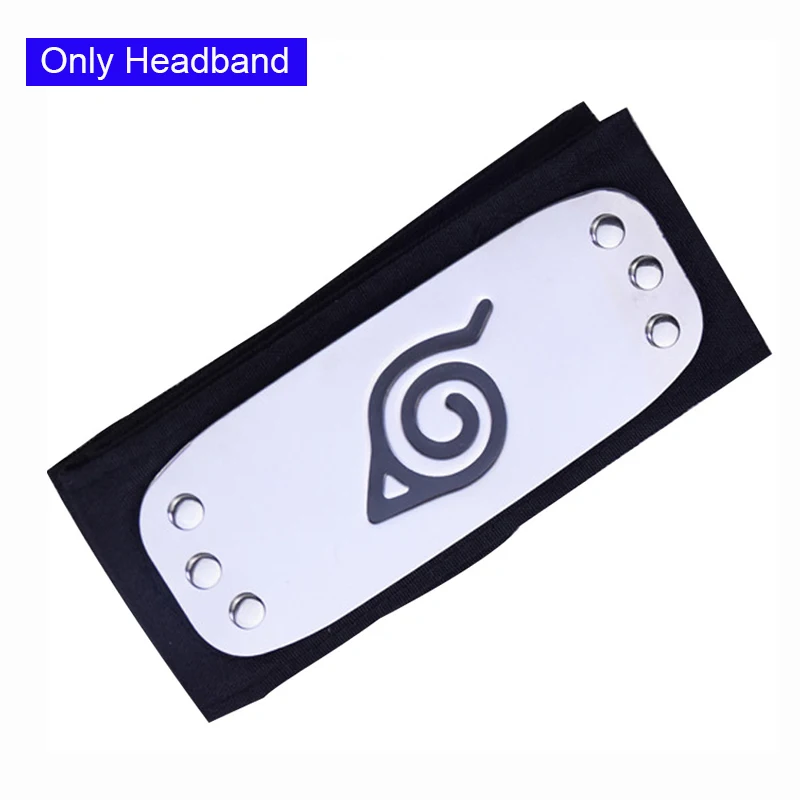 Детский карнавальный костюм Uzumaki Naruto; костюмы Uzumaki Naruto для мальчиков; куртка и штаны; пальто в стиле аниме; толстовка; повязка на голову; костюм для костюмированной вечеринки - Цвет: Only Headband