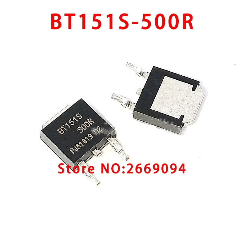 50 шт./100 шт./200 шт. патч BT151S BT151S-500R BT151S500R TO-252 однонаправленный тиристорный