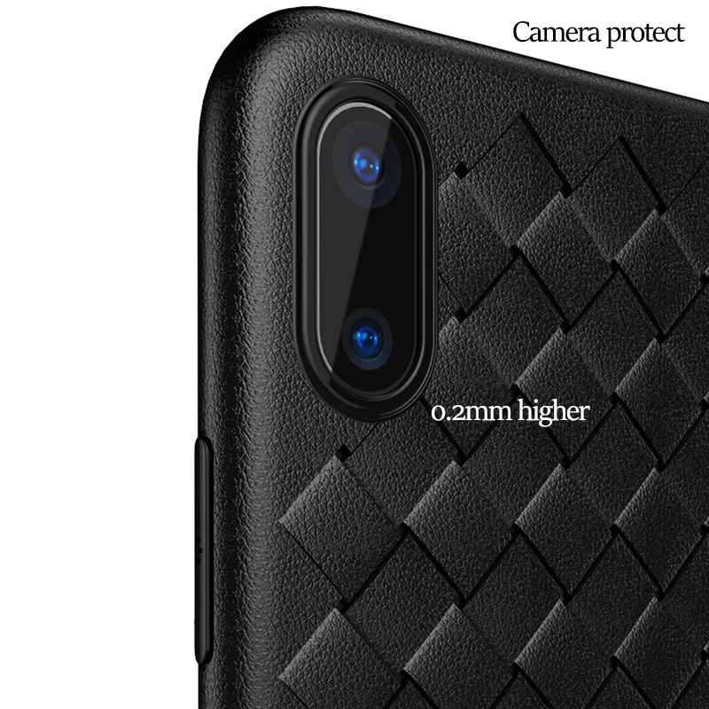 Чехол Boomboos из мягкой дышащей кожи с узором в виде креста для xiaomi mi 9 8 pro mi9 se |