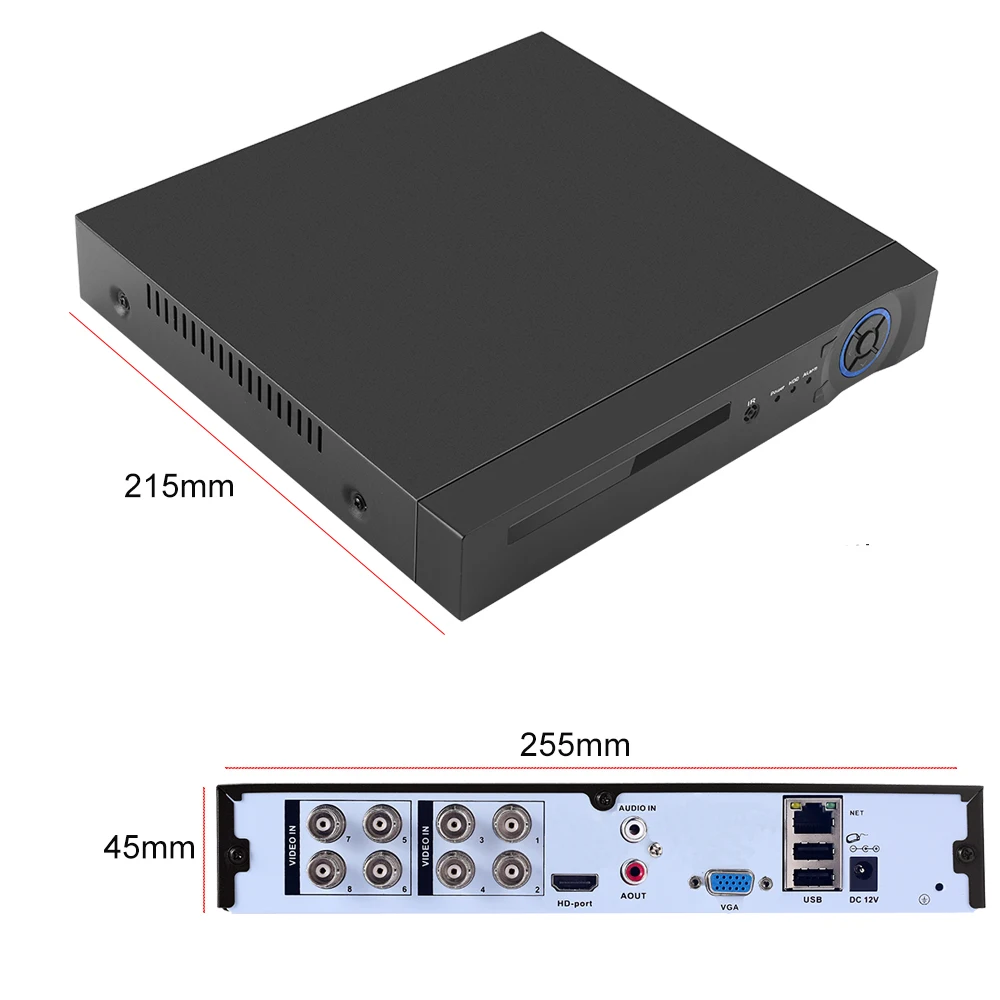 16CH AHDM DVR 4 канала AHDNH CCTV AHD DVR 8CH Гибридный DVR/1080 P NVR 5в1 видео рекордер для AHD камеры IP камера аналоговая камера