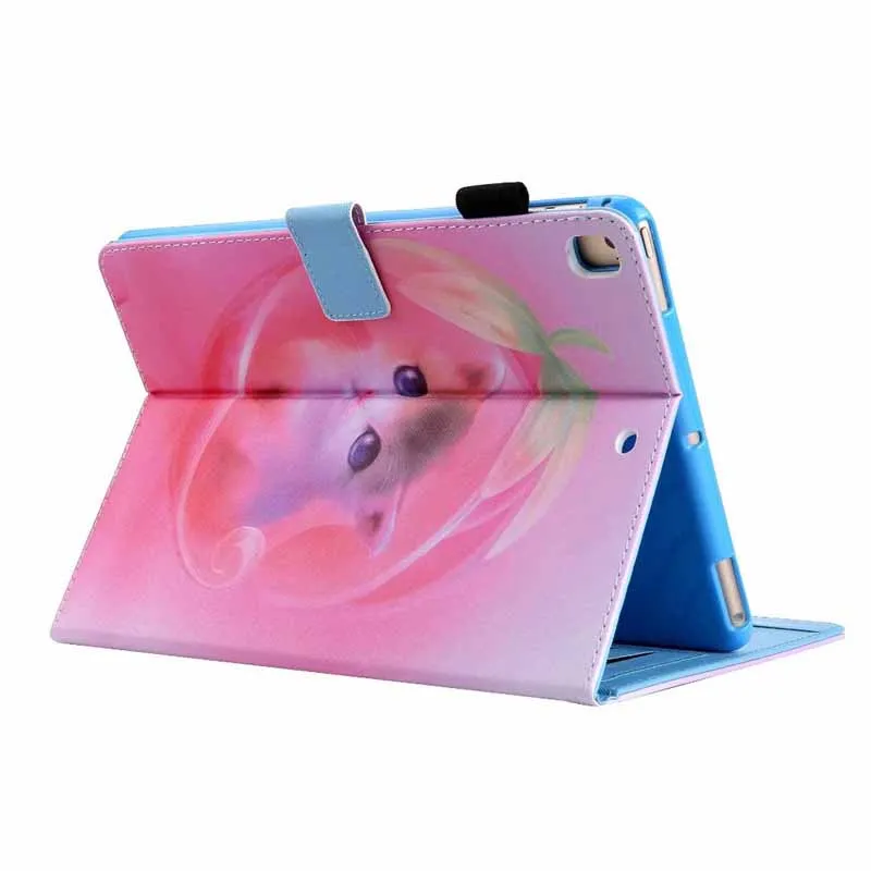 Умный чехол для iPad Mini 1 2 3 4 5 7 9 дюйма силиконовый из искусственной кожи планшета ipad