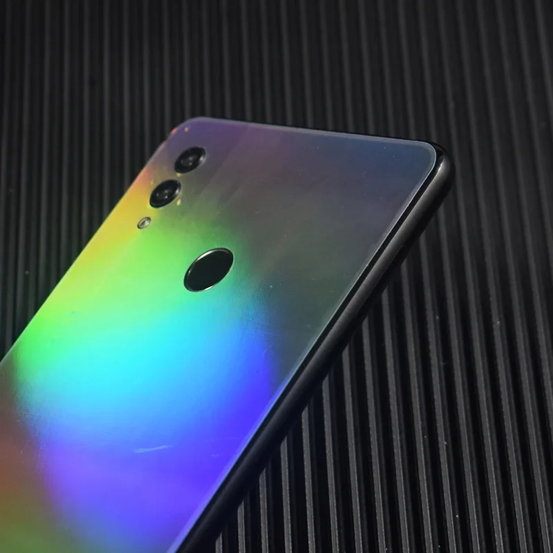 Градиент Aurora прозрачный декоративный для huawei Honor Note 10 мобильного телефона