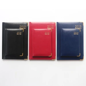Календарь Domikee на 2019 год, планировщик времени, книга, кожаный Еженедельный планировщик в твердой обложке для офиса и школы, блокнот, канцелярские принадлежности, A5A6