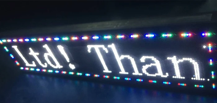 TEEHO 2016 новый продукт полноцветный светодиодный дисплей Пограничный модуль с