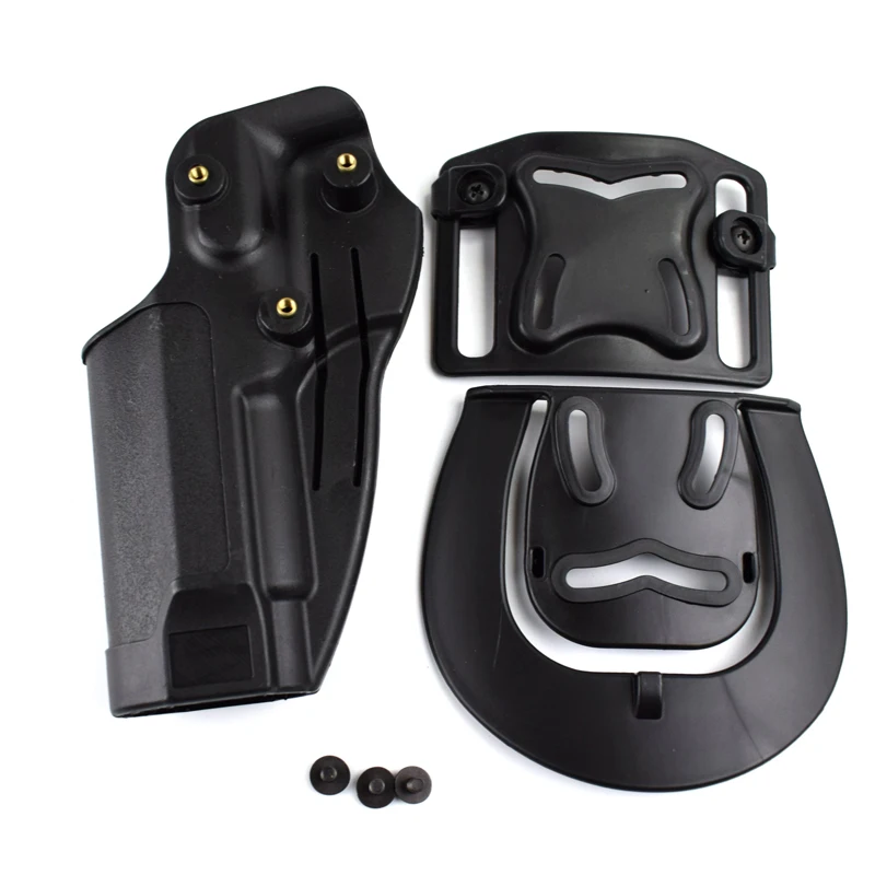 

Airsoft Hunting Accessories Tactical Pistol Holster Right Hand Belt Gun Holster M9 92 96 Pistol With Waist Black