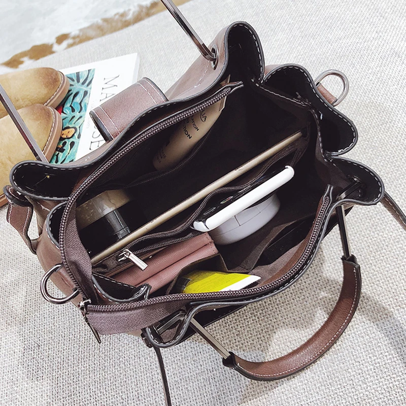 Женские сумки для девочек 2018 Модные Сумки из искусственной кожи дизайнерские на