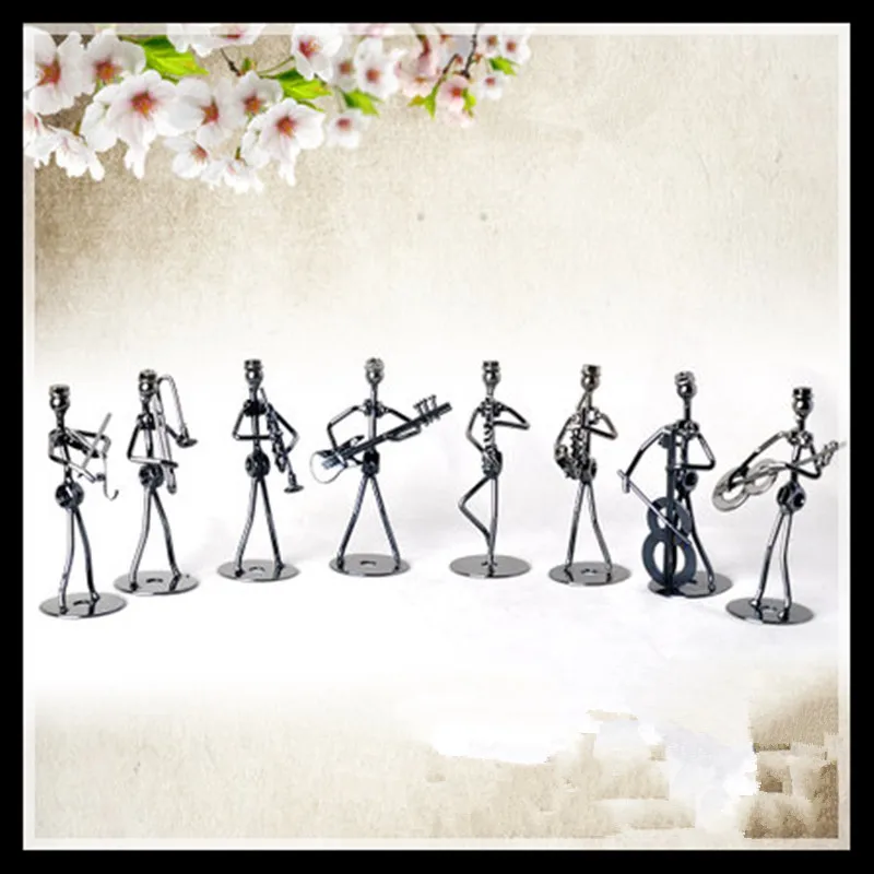 Набор из 8 предметов Маленькая Музыкальная фигурка железного человека