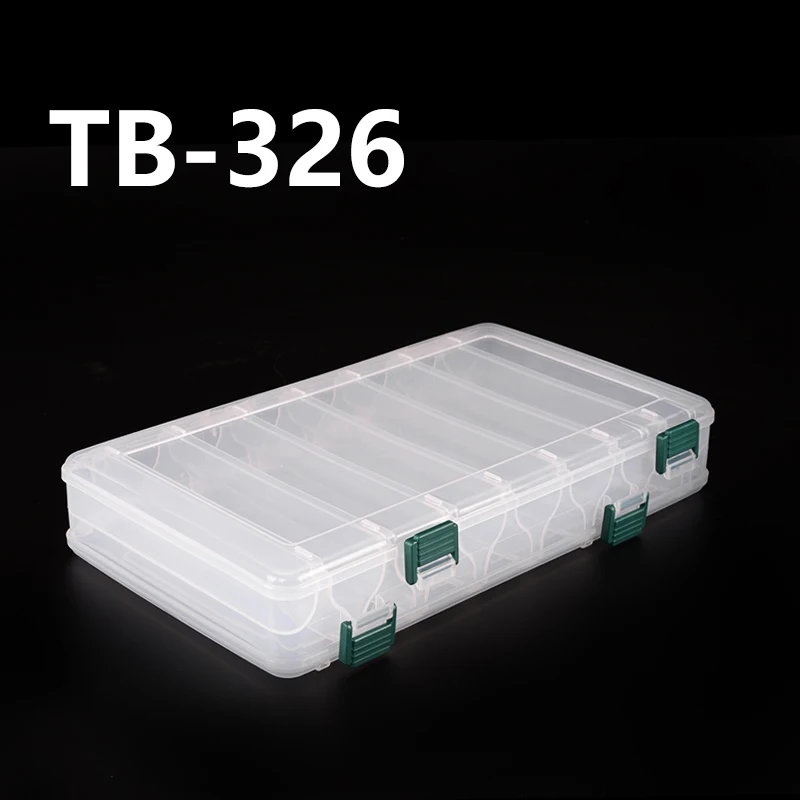 Коробка для рыболовной приманки ANYFISH TB-326, 27*16*5 см, пластиковые рыболовные аксессуары, коробка для рыболовной приманки, рыболовные принадлежности, коробки для рыболовных снастей - Цвет: TB-326