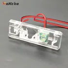 EEMRKE для Citroen C3 C4 DS3 DS4 DS5 C-Elysee forPeugeot 208 кронштейн для задней камеры автомобиля подсветка номерного знака корпус крепление со светодиодом