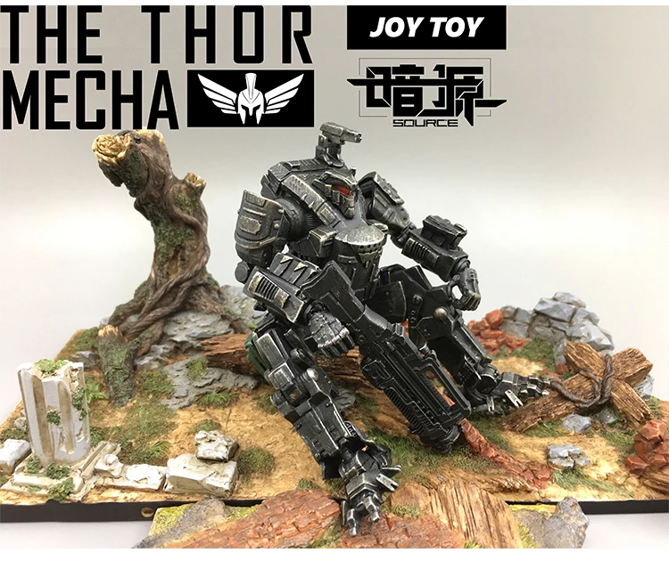 1/27 JOYTOY Аниме/комиксы/Военные Фигурки Робот готовая подвижная коллекция роботов высотой 12 см безвредный ПВХ для детей подарок
