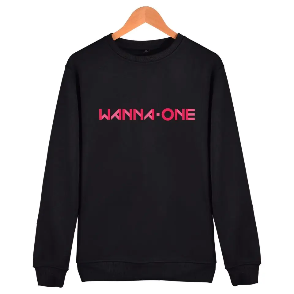 Новые корейские толстовки с капюшоном Kpop для мальчиков группы want ONE модная одежда