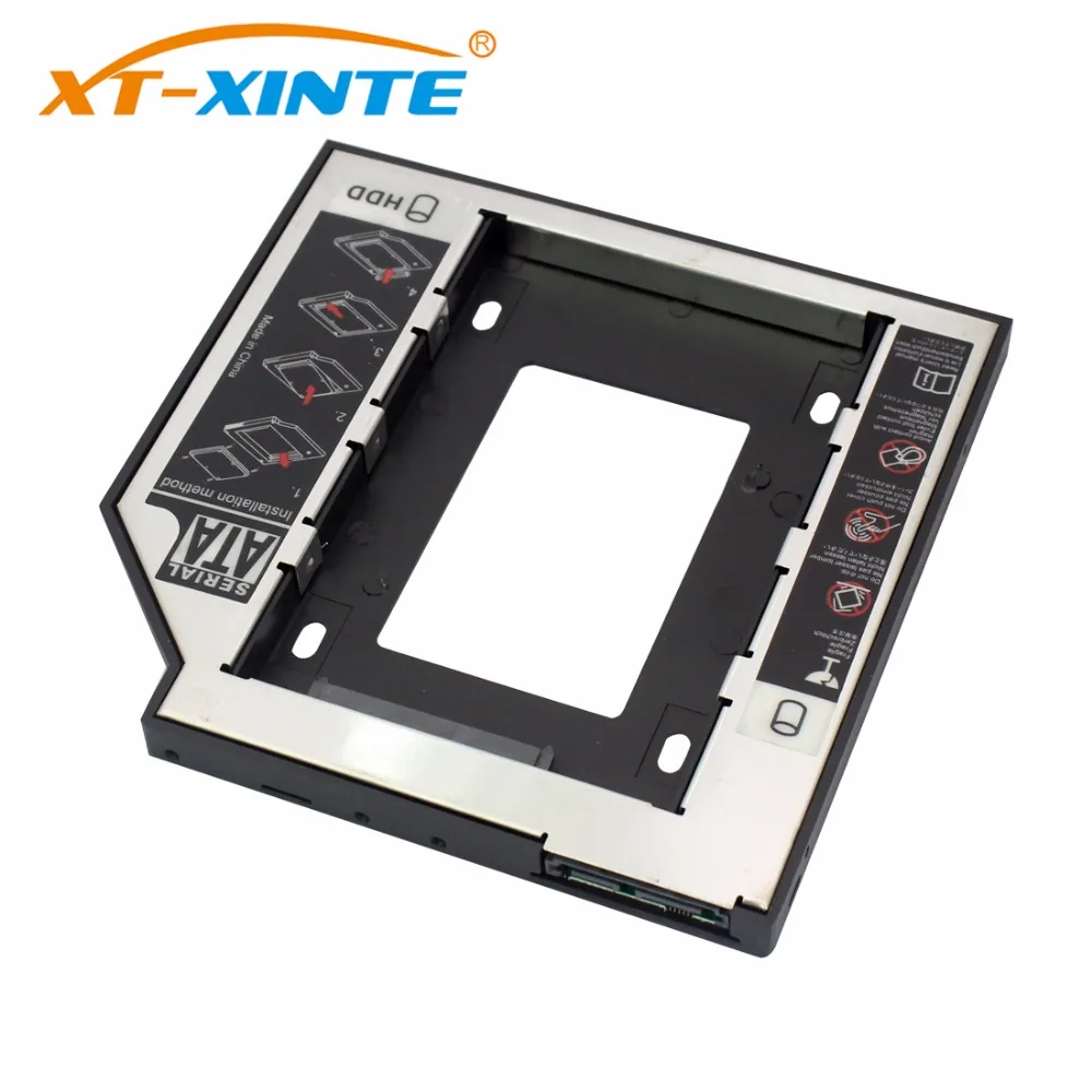 12,7 мм SSD адаптер SATA 3,0 HDD жесткий диск CD-ROM кронштейн 2," ноутбук HDD Caddy адаптер внутренний корпус для компьютера ПК
