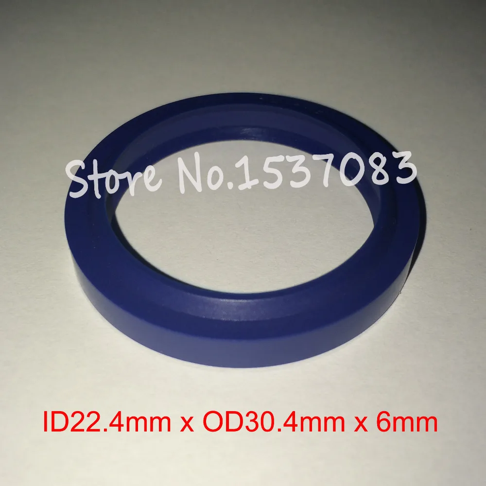 Hydraulic ram cylinder oil seal wiper o ring rod gasket 22.4mm x 30.4mm 4.5mm 6mm | Обустройство дома