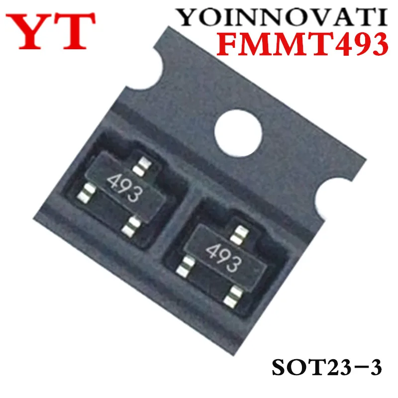 

100 шт./лот FMMT493 493 SOT23 IC, лучшее качество