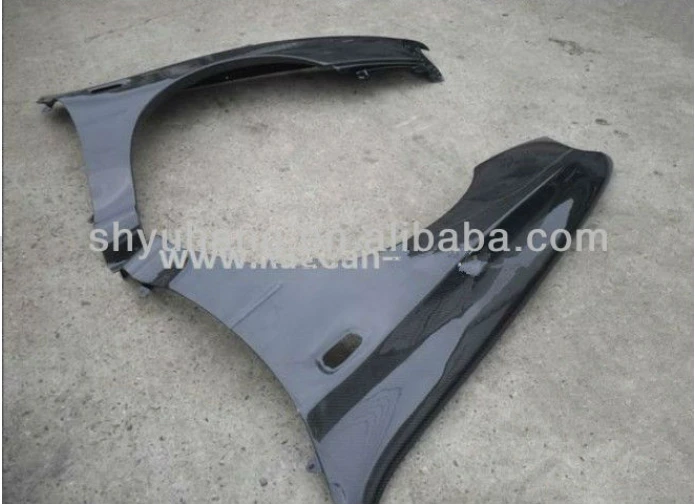 Автозапчасть широкое переднее крыло из углеродного волокна + 15 мм для 1998 2001 Impreza WRX