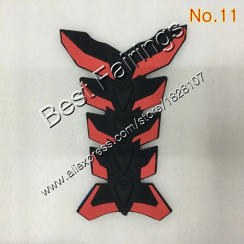 3D углеродного волокна Танк Pad протектор для YAMAHA YZF600R 1996 1997 1998 1999 2000 YZF 600R 2002 2003 2004 2007 GP Бензобак Стикеры - Цвет: No.11