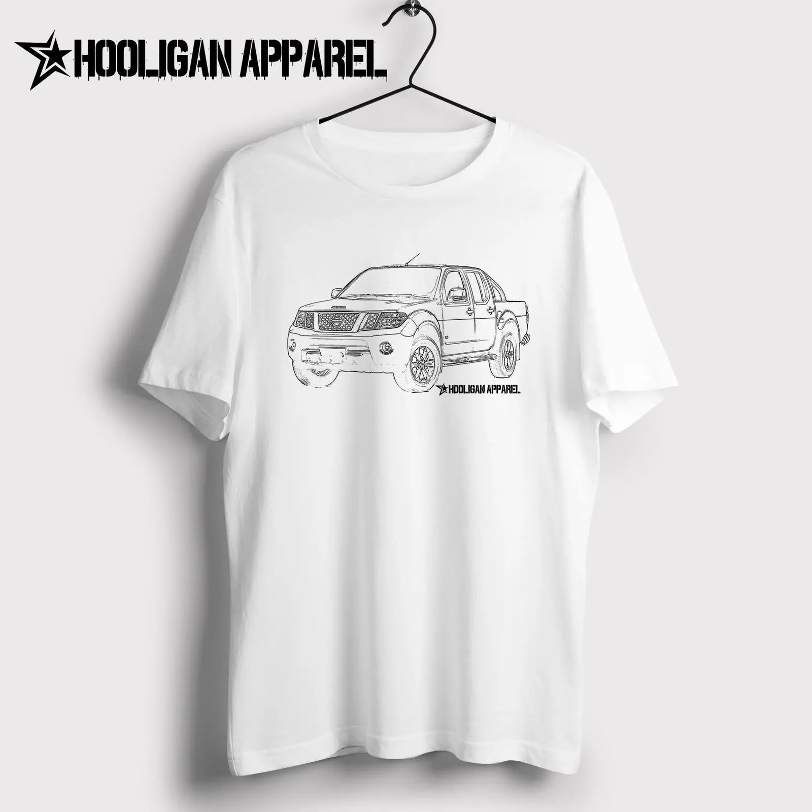 Niss Navara Dxbs 4X2 2016 Мужская брендовая футболка с автомобилем уникальная хлопковая