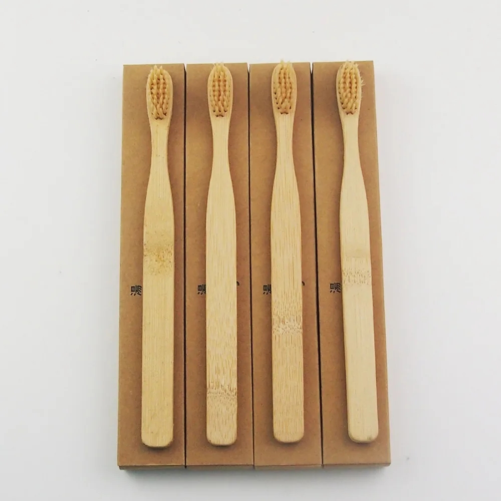 24 шт./упаковка деревянные бамбуковые зубные щётки | Красота и здоровье