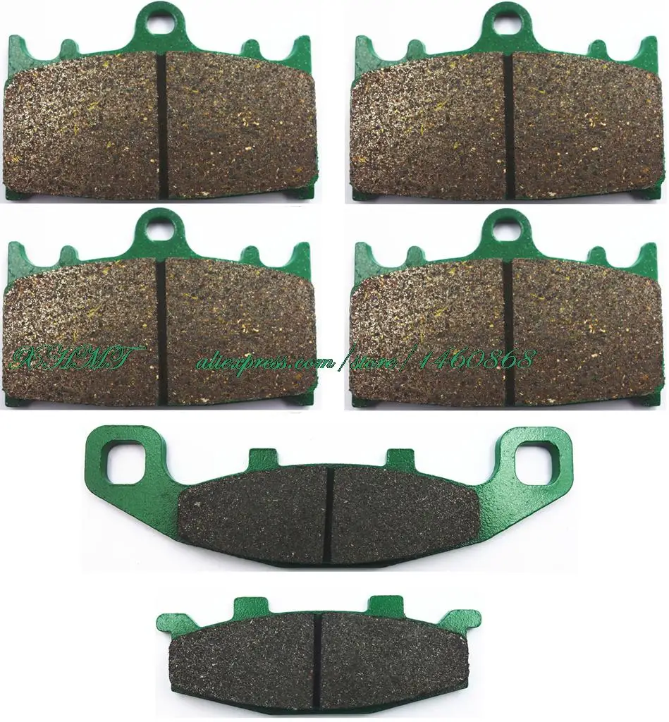 Дисковые Тормозные колодки для KAWASAKI 600 ZZR 1990 1992 Таблеточные передние и задние