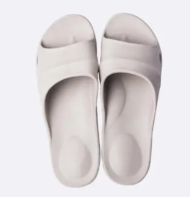 gray 41-42 Xiaomi Youpin One cloud/высококачественные шлепанцы; летние женские шлепанцы; Мягкие Шлепанцы; женские и мужские сандалии; Повседневная обувь без застежки - Цвет: gray 41-42