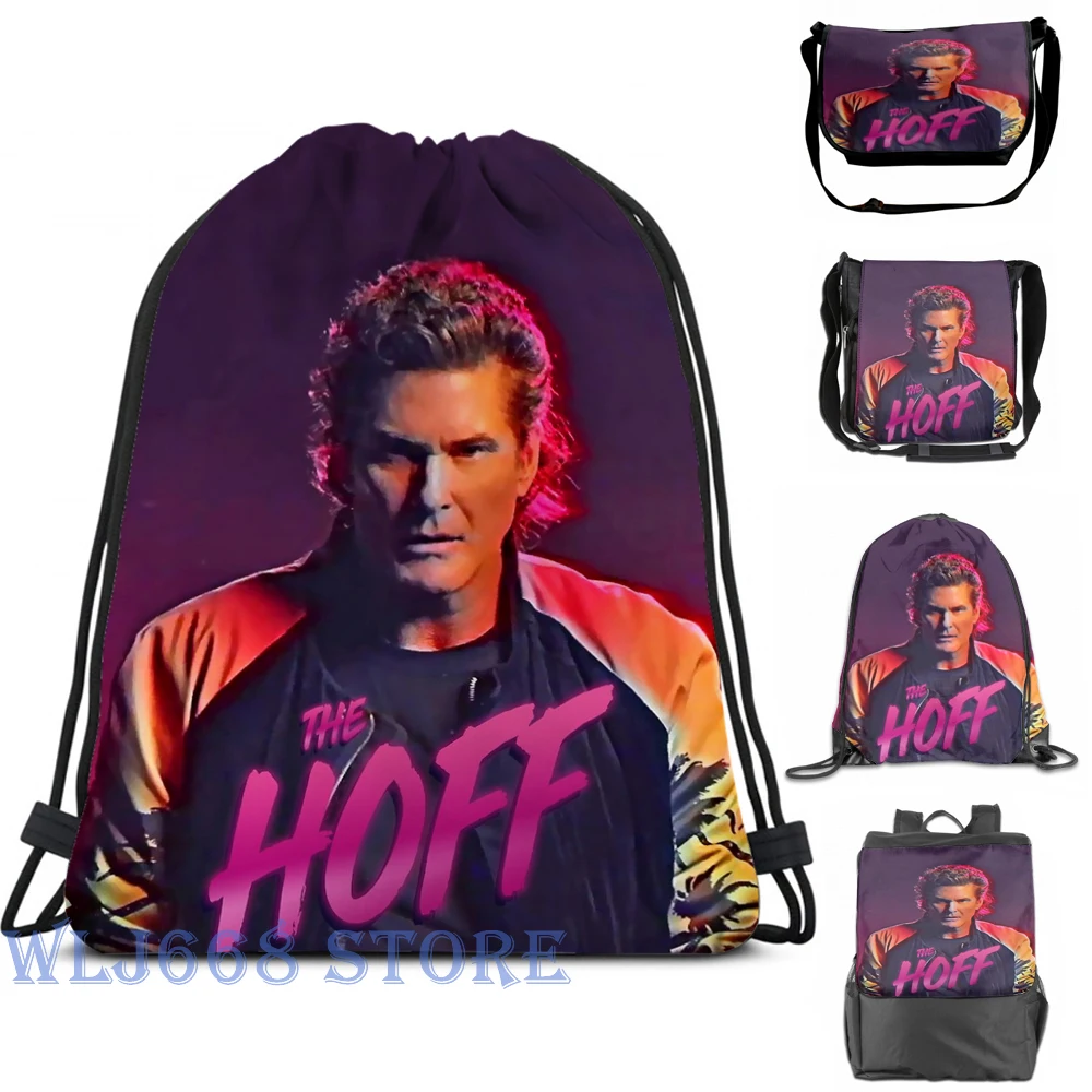 Забавные сумки через плечо с графическим принтом женский рюкзак Hoff - David Hasselhoff в