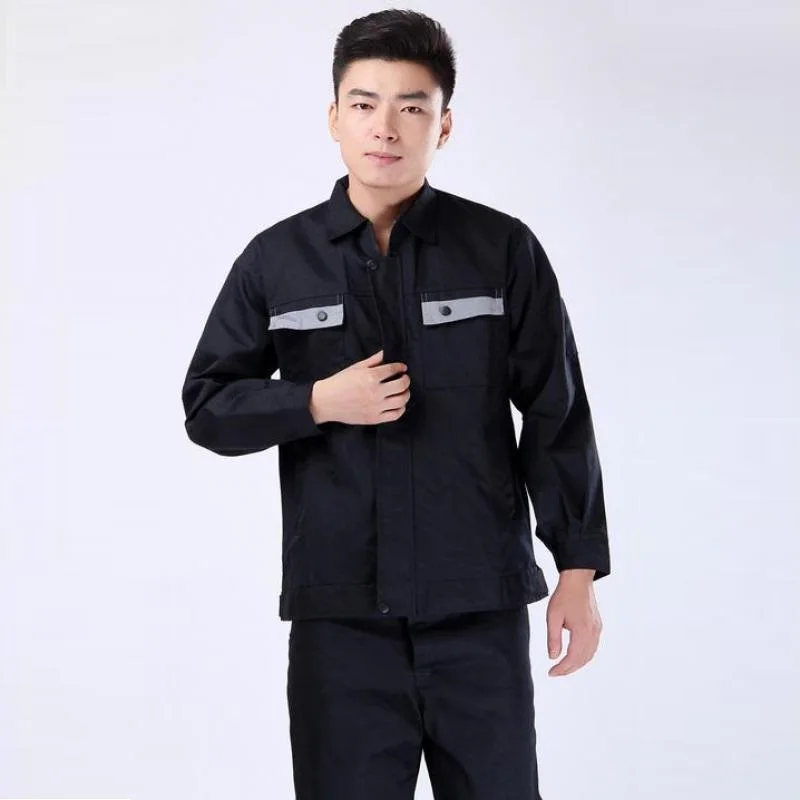 Комплект из 2 предметов защитная Рабочая одежда 2017 свободная хлопковая с