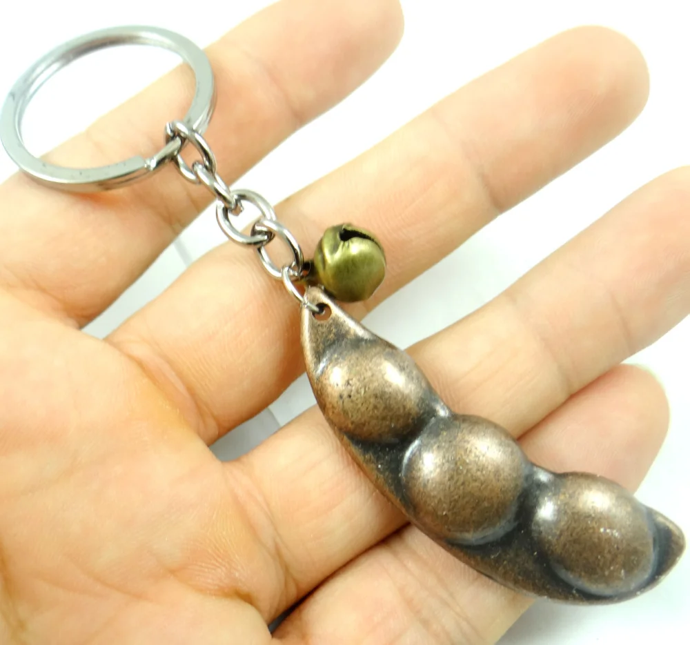 1 шт. модный креативный брелок для ключей кольцо в форме сердца с подвеской виде