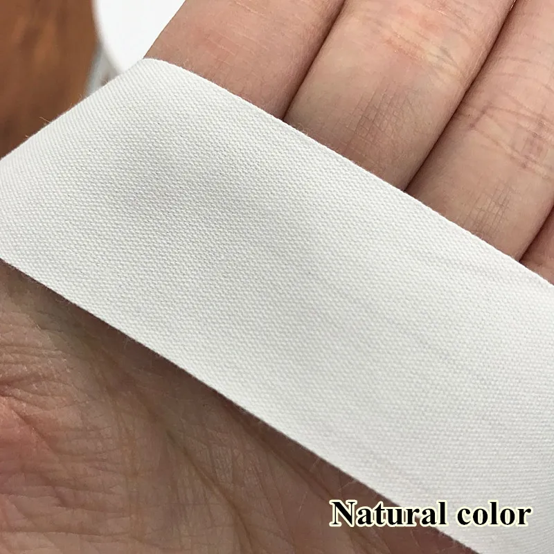 Лента хлопковая плетеная 10/15/20/25/30/35/40/50 мм x 100 м|cotton webbing|tape webbingsewing strips |