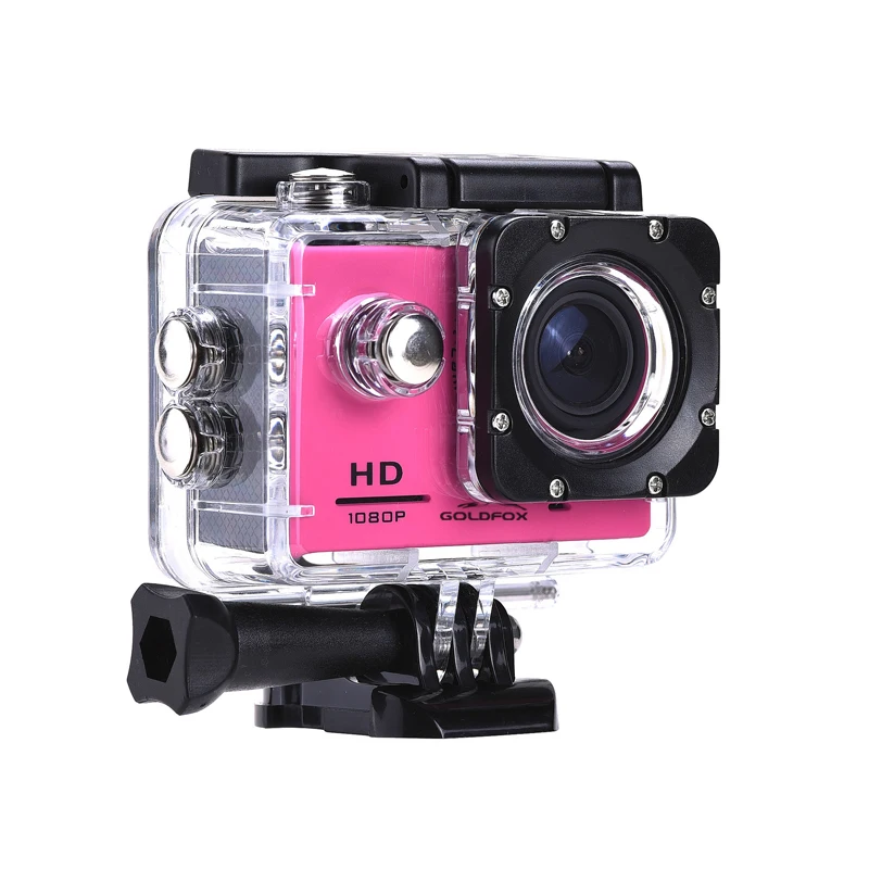 2,0 ''экран 12MP 1080P Full HD Экшн-камера 30 м Go ВОДОНЕПРОНИЦАЕМЫЙ pro Спорт DV велосипедный шлем Экстремальные виды спорта видеокамера мини DVR
