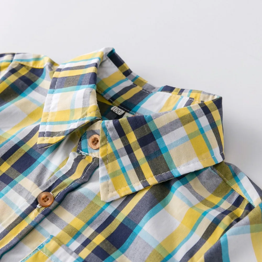 Oklady Kids Boys Shirts 2019 Autumn Short Sleeve Solid Todder For Cotton Fashion Brand Baby Boy Tops Children |