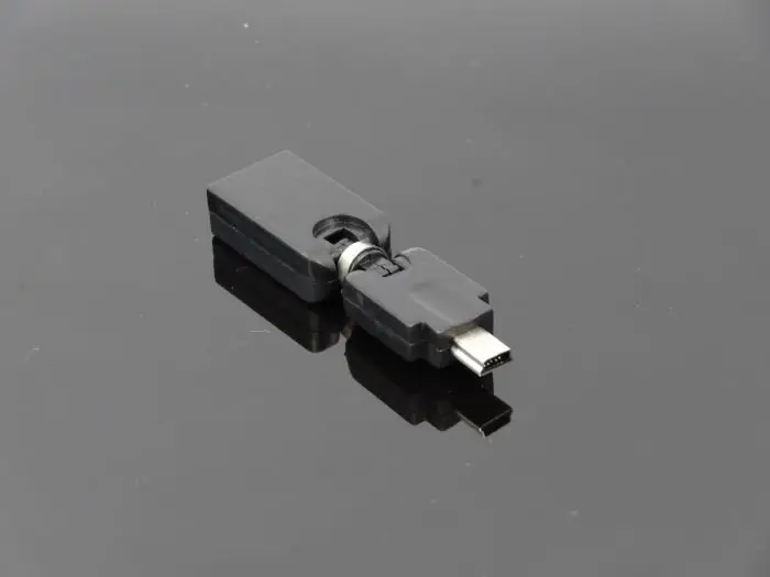 Высококачественный поворотный на 360 градусов переходник с USB 2 0 Мама Micro папа