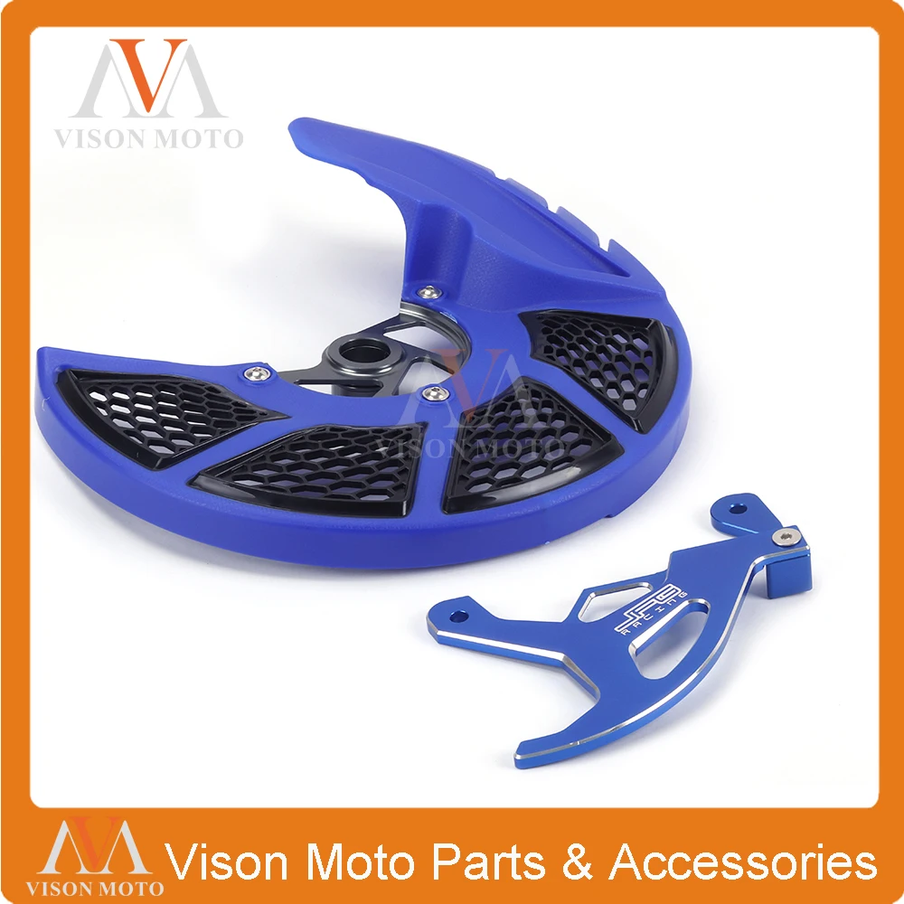 

Front and Rear Brake Disc Rotor Guard Cover Protection For YAMAHA YZ YZF YZX WRF 125 250 450 YZ125 YZ250 YZ250F YZ450F WRF