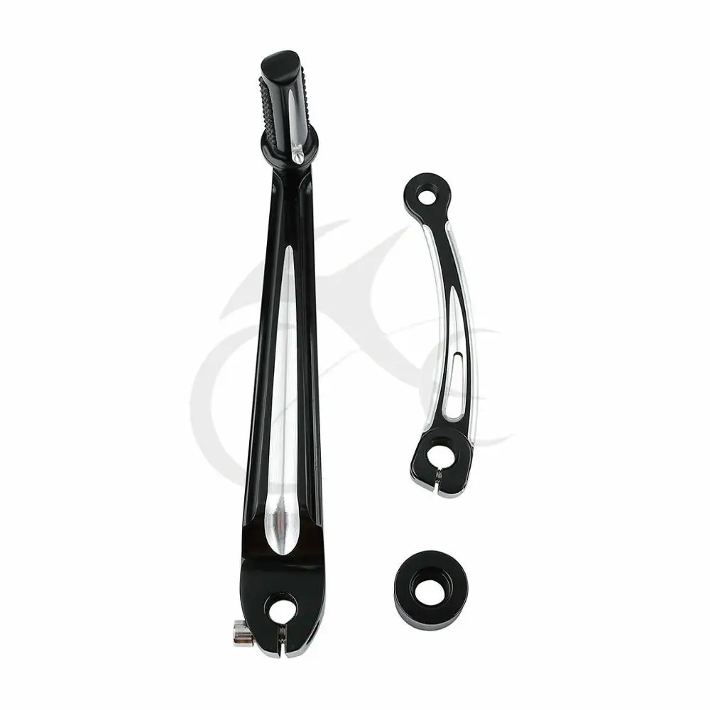 Алюминиевый ЧПУ рычаг переключения передач черного цвета для Harley Touring Electra Glide