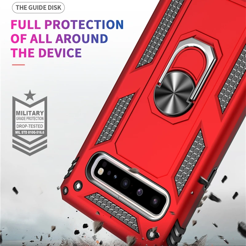 For Samsung Galaxy S10 5G S9 S8 Plus S10e Note 9 8 Case Sergeant Armor Ring Holder Shockproof Back Cover Fundas |