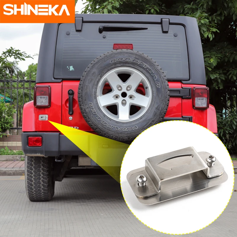 SHINEKA автомобильные наклейки открывалка для бутылок пива для Jeep Wrangler JK 2007- открывалка для бутылок для автомобилей Wrangler JK Rubicon Sahara