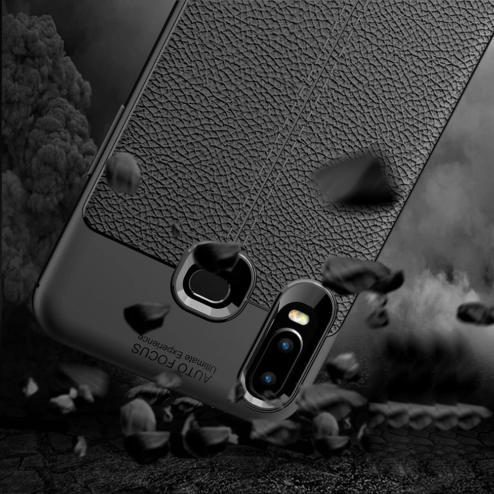 ZGAR чехол для Samsung Galaxy A6S Роскошные простые Чехлы мягкие мужские и женские чехлы