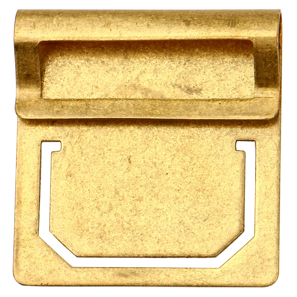 6pcs/pack Vintage Brass Copper Bookmark Metal Index Clamp Label Clip Holder Stationery Gift School Office Supplies | Канцтовары для