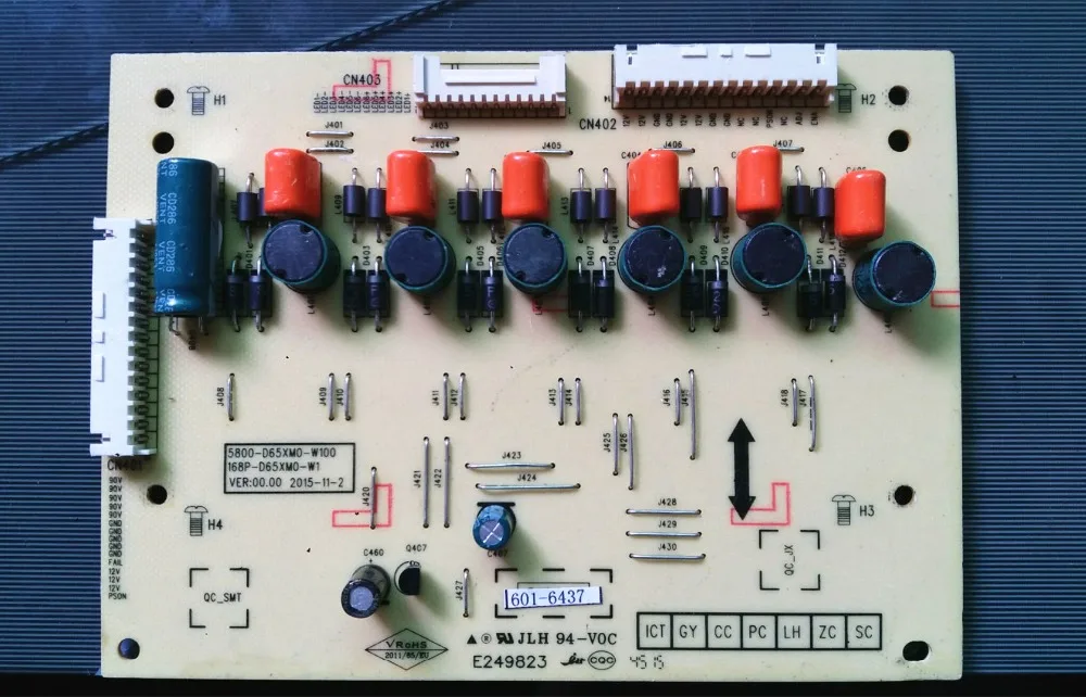 

Original 5800-D65XM0-W100 168P-D65XM0-W1 Constant Current Board Speaker Accessories