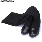 Сапоги женские осенние из эластичного материала, на платформе, до колена, размер 35-43, 2021