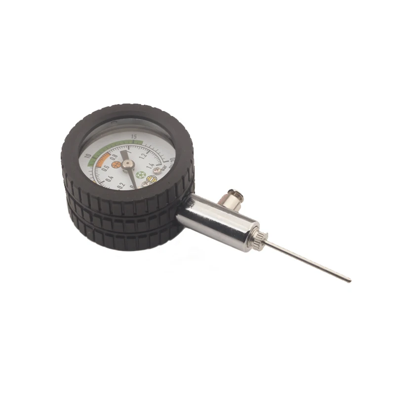 

New Football ball barometer Soccer Referee watch Basketball volleyball balls Pressure Gauges Sports Measuring Instrument
