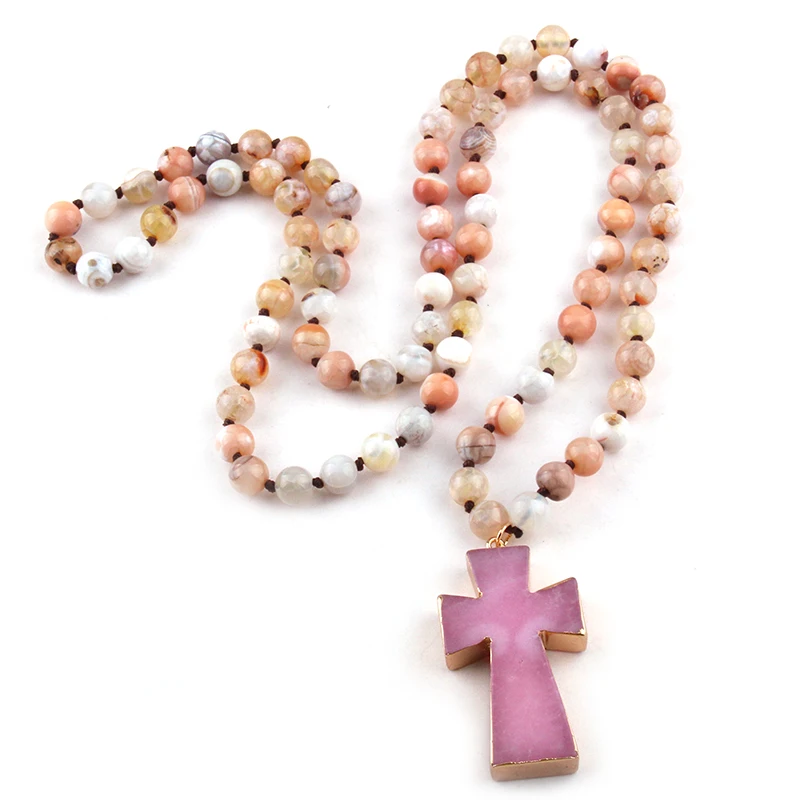 MOODPC модные богемные этнические ювелирные изделия полудрагоценные камни длинные