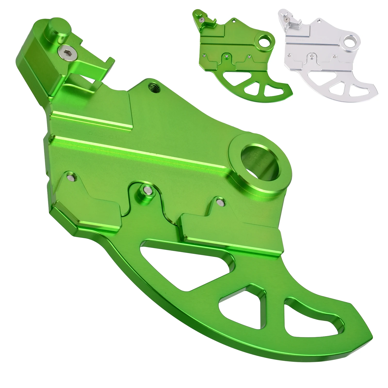 Алюминиевая задняя защитная накладка на тормозной диск для Kawasaki KX KXF 250 450 250F 450F 2005