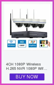 4CH/8CH CCTV P2P 1080P Wifi NVR система 36 IR Водонепроницаемая наружная пуля 1080P видео IP Беспроводная камера система безопасности жесткий диск