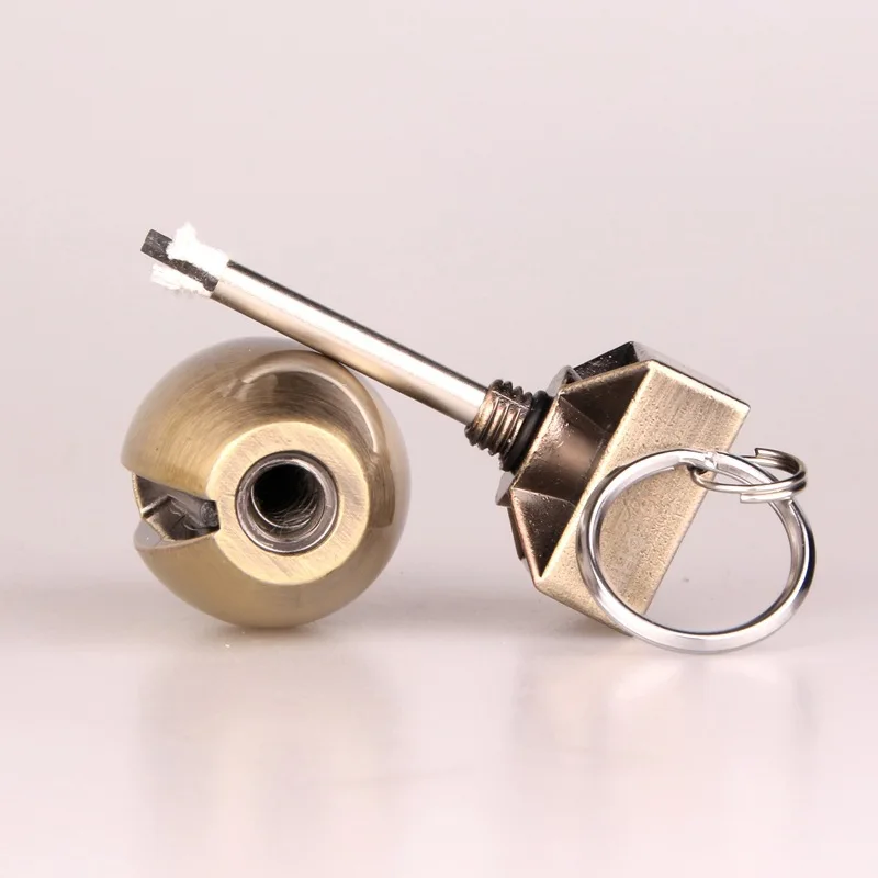 Портативный огниво оболочки спички бутылка формы инструмент выживания Комплект