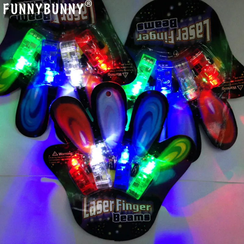 FUNNYBUNNY LED пальчиковые огни яркие праздничные сувениры товары для праздников