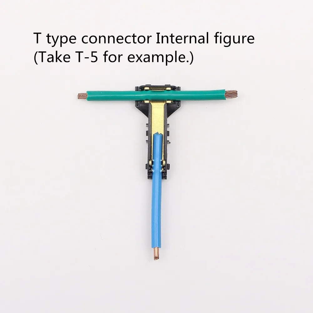 JOWX T-3, 10 шт., для 16-15AWG 1,5 sqmm, без зачистки, электрический провод, кабельный разъем, Т-образный шарнир, Шотландский замок, быстрое соединение, обжимные клеммы