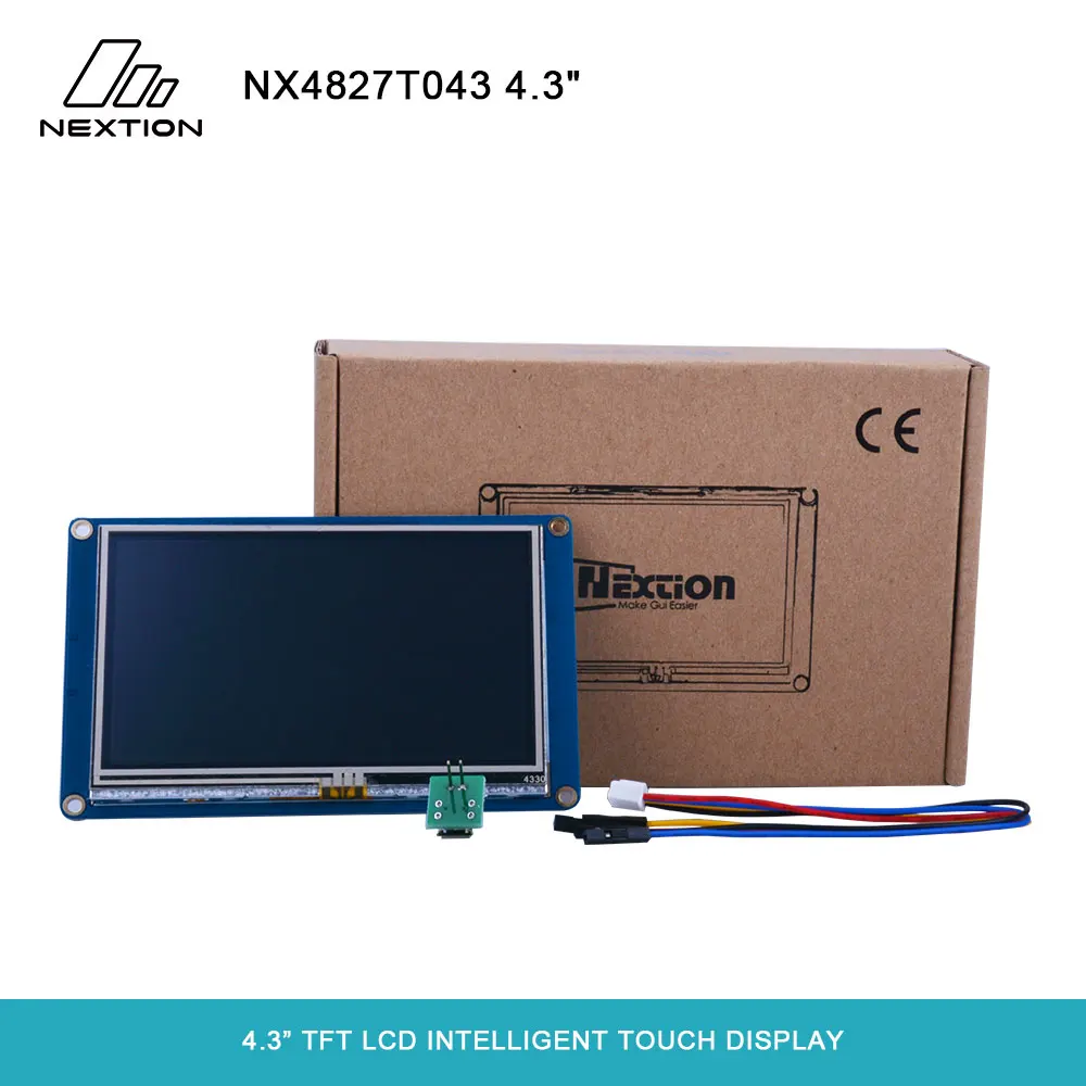 Интеллектуальный сенсорный ЖК дисплей Nextion NX4827T043 4 3 &quotTFT лучшее решение для