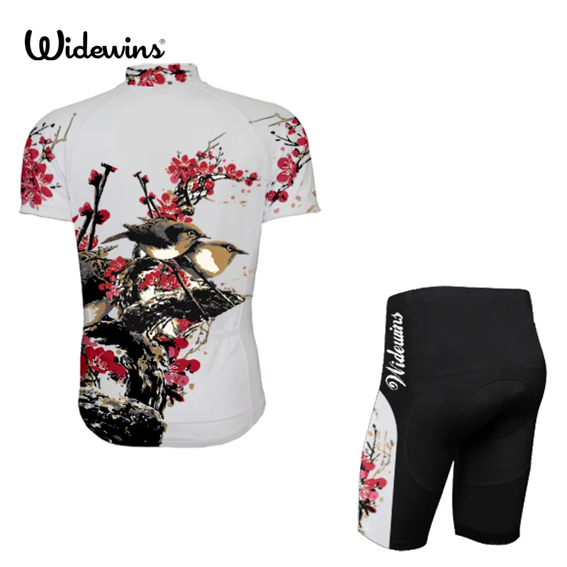 Female love short-sleeved cycling Jersey Ropa Ciclismo Plum professional women's breathable bicycle clothing 5418 | Спорт и